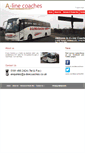 Mobile Screenshot of a-linecoaches.co.uk